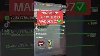 Thumbnail: XP GLITCH! HOW TO LEVEL UP MADDEN 27 ULTIMATE TEAM! BEST XP METHOD! #madden #madden27 #ultimateteam