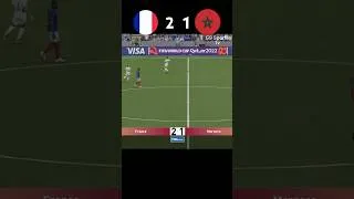 Thumbnail: France knockout Morocco | France vs Morocco 2:1 | FIFA WORLD CUP #francematch #moroccomatch #mbappe