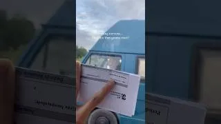 Thumbnail: When you see a cute #VW van on the road, you have to connect! ✨ Would you dare? #roadtrip #vanlife
