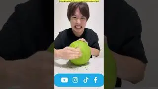 Thumbnail: இறுதிவரை பார்க்கவும் 😱 | Watermelon changed to a big RED Ball #shorts
