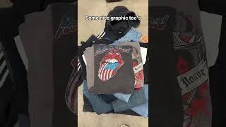 Thumbnail: Most the tees were for a whatnot stream, wouldn’t pick up for eBay/Depop #depop #vintage #clothing