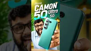 Thumbnail: TECNO CAMON 50 Ultra Review 🔥 Best Camera Phone Under ₹40,000?? #tecno #tecnocamon50ultra #shorts