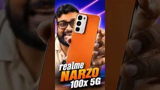 Thumbnail: realme NARZO 100x 5G Review 🔥 8000mAh Battery Monster - Worth Buying? #realme #realmenarzo100x