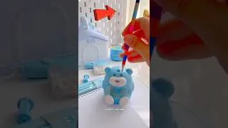 Thumbnail: CUTE Panda Blue Automatic Sharpener And Electric Eresser | Cool Stationery Item for Students #shorts