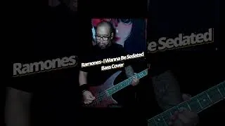 Thumbnail: Ramones - I Wanna Be Sedated (Bass Cover By Gaijin) #shorts