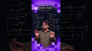 Thumbnail: How to Find Roots in Complex Numbers? 🤔#shorts #complexnumbers