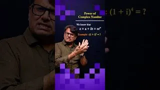 Thumbnail: Complex Number की Power ऐसे निकालें! #shorts #mathstricks