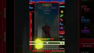 Thumbnail: Memorize this J Spin for Better Downstack #tetris99 #tetris #tspin #tetrisgameplay #テトリス #テトリス99