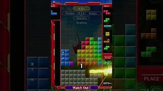 Thumbnail: Corner DT #tetris99 #tetris #tspin #tetrisgameplay #テトリス #テトリス99