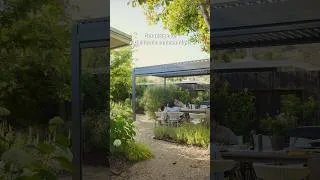 Thumbnail: Summer night in backyard garden