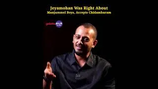 Thumbnail: Chidambaram Admits: “Jeyamohan Was Right About Manjummel Boys!”