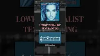 Thumbnail: Britney Lowkey Serialist Text Painting