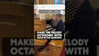 Thumbnail: Make the melody octatonic. Then harmonize it like a Bach chorale.