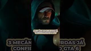 Thumbnail: 3 MECÂNICAS ABSURDAS JÁ CONFIRMADAS NO GTA 6! 🤯