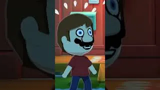 Thumbnail: Mario's nightmare 😱 #TomodachiLife #Shorts #mario
