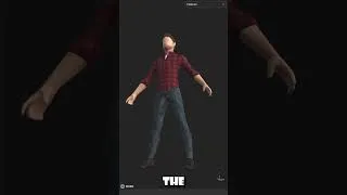 Thumbnail: I MADE A NEW PS1 CHARACTER #ue5game #gamedev #unrealengine #indiedev #ps1