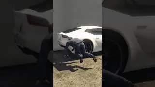 Thumbnail: How Do GTA Characters Escape a Car Blocked by a Wall? 🚗🧱
