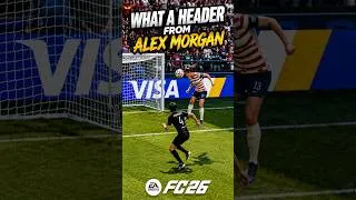 Thumbnail: Alex Morgan's Bullet Header in EA FC 26 is UNSTOPPABLE! 😱