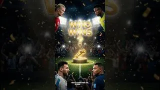 Thumbnail: 🤯 Only ONE Superstar Will Win The Golden Boot! 🏆⚽ #goldenboots #fifa26 #messi #mbappe #haland #vini