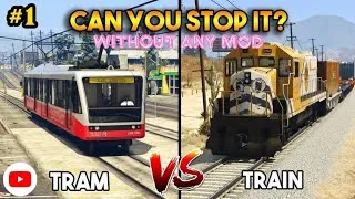 Thumbnail: Can you stop the train in gta 5? #gta5 #technogamerz