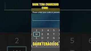 Thumbnail: Dark Tera Type CHARIZARD Mystery Gift Code! #pokemon #scarlet #violet
