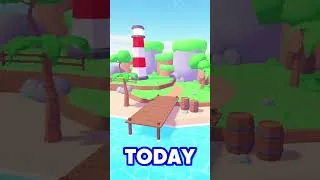 Thumbnail: When you publish your first Roblox game...