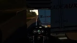 Thumbnail: racing 😁 #eurotrucksimulator2 #automobile #shorts