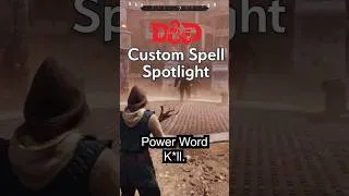 Thumbnail: One Shot Spell - D&D Custom Spells #oblivionremastered