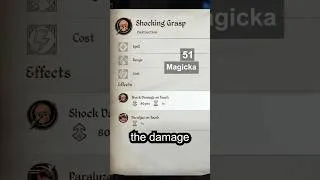 Thumbnail: Oblivion Remastered - D&D Custom Spells - Shocking Grasp #oblivionremastered