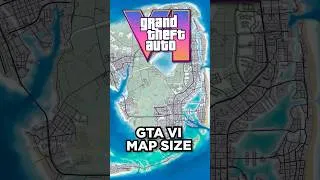 Thumbnail: GTA 6 map: GTA 5 se 70% bada? 😱 #gta6 #leonida #shorts