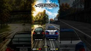 Thumbnail: NFS Most Wanted | Black Edition VS OG BMW M3🔥| Legendary BMW M3 GTR | 4k UHD Gameplay #shorts