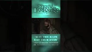 Thumbnail: "MAY THE RATS EAT YOUR EYES" | Maximillian Roivas | Eternal Darkness "The Lurking Horror" Cutscene