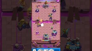 Thumbnail: Clash Royale shorts | Crazy Push Gameplay 🔥 Part 55