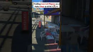 Thumbnail: Trolling Low Lvl Players as aFake Chair in GTA 5 #gtaviral #gtaonline #gta5online #gtacars #gta5