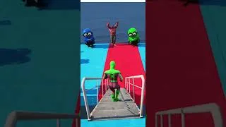 Thumbnail: GTA 5 Epic Water Ragdolls | Spider-Man Jumps / Fails 01 #shorts
