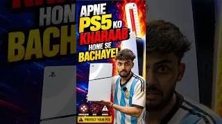 Thumbnail: Aapka PS5 Kharab Ho Sakta Hai! 😱 Ye Mistakes Abhi Band Karo #ps5stand #PS5Maintenance #tech #shorts