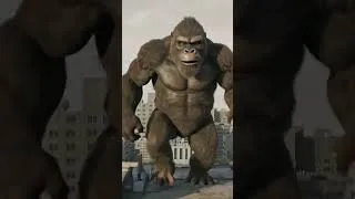 Thumbnail: Godzilla vs Kong made with Ai @PixVerse_Official  #godzilla #pixverse