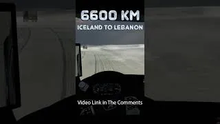 Thumbnail: Longest Delivery | Iceland to Lebanon | Euro Truck Simulator 2 | Logitech G29