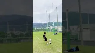 Thumbnail: 9-Year-Old Rugby Kicking Practice on the Hanazono Practice Field in Japan