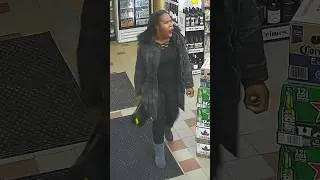 Thumbnail: Woman Barely Slips Away With The Goods