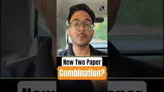 Thumbnail: GATE 2027 New Two Paper Combination🔥#PW #Shorts