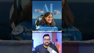 Thumbnail: Sunita Williams: 9 Months in Space & The Epic Return #shorts