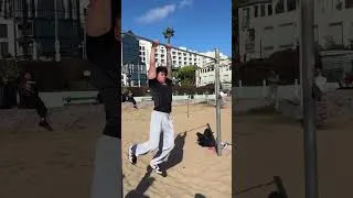 Thumbnail: 540➡️mixed 360➡️geinger #calisthenics #streetworkout #calisthenicsmotivation #planche