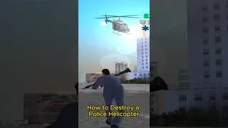 Thumbnail: How to Destroy a Police Helicopter #2 | GTA Vice City #shorts #gta #gtavicecity #vicecity