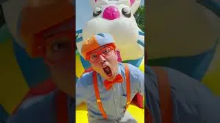 Thumbnail: Blippi’s Colorful Dino Dance Party 🌈 #shorts #geckosgarage #blippi