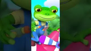 Thumbnail: Clumsy Baby Truck's Funniest Moments! 😄🛻 Gecko's Garage #Shorts