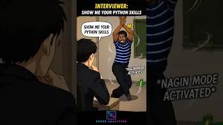 Thumbnail: POV: The Interviewer Asked Me to Show My Python Skills🐍😂💀 #python #interview #shorts #youtubeshorts