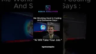 Thumbnail: POV: You’re Coding Hard & Someone Says AI Will Take Your Job 💀🤖 #coding #ai #shorts #youtubeshorts