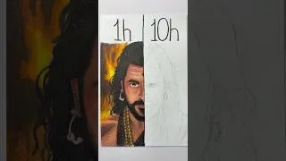 Thumbnail: THE DARKNESS OF KARUPPU ⚔️🔥 | Suriya God Mode Drawing #shorts