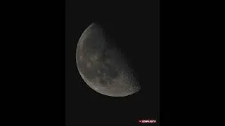 Thumbnail: Plane Crossing The Moon! #moon #airplane #viral #telescope